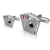 Manschettenknöpfe Design Poker