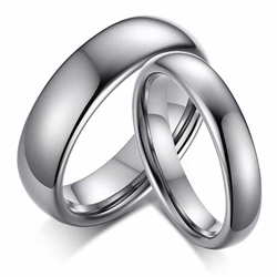 Wolfram-Verlobungsring/Hochzeitsring aus Hartmetall