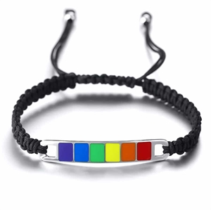 Armband geflochtenes Armband LGBT+