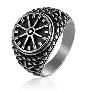 Nordic Biker Ring – 316L Edelstahl