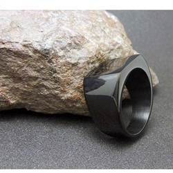 schwarze Herren Ring