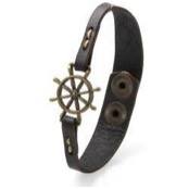 Lederarmband "Schiff"