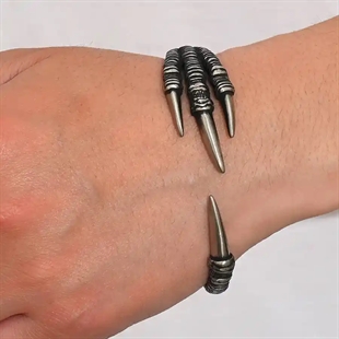 Eagle Claw – Mattiertes Stahlarmband für Männer