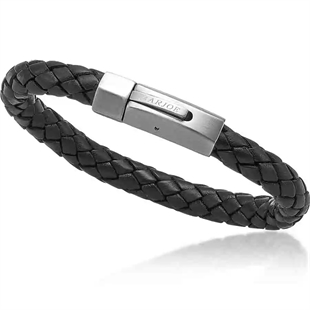 Rohes Leder und Stein in perfekter Kombination Armband Set