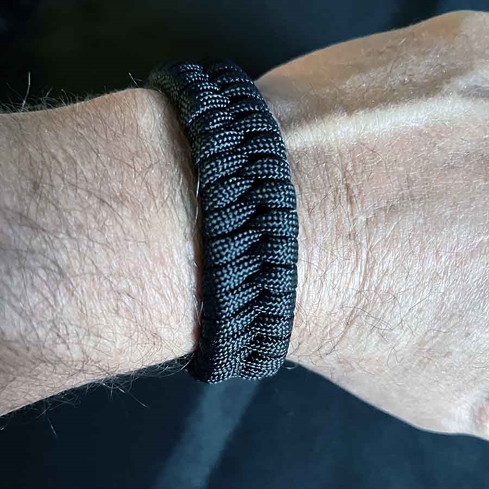 Fallschirm-Armband "Schwarz"