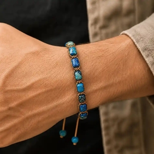 Perlenarmband für Männer