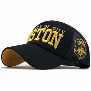 Boston-Mütze Gelb