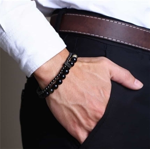 Yale Perlenarmband doppelt