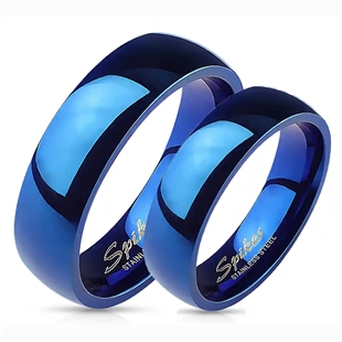 Blau glänzender Ring in IP- bluecoat .