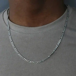 Comte Halskette aus Edelstahl