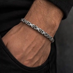 Hawn – Herrenarmband aus Edelstahl 8 mm