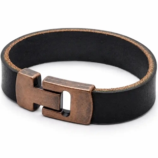MaZo Lederarmband Bronze