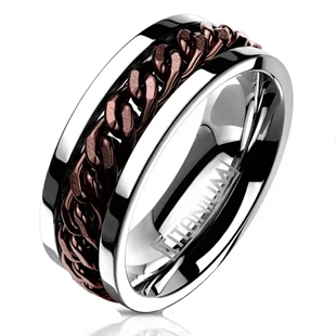 Titanring für Männer