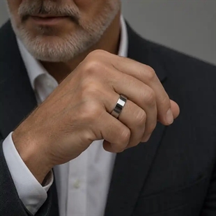 Tungstenring für Männer