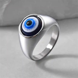 Evil Eye Herrering – Edelstahl