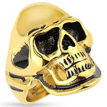 Herren Ring schädel