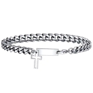 Stahlarmband für Männer