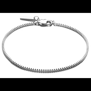 Steel Edge Armband – 1.8mm Herren Armband aus 316L Edelstahl (18-20 cm)