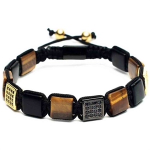 Marvey Herrenarmband Makramee