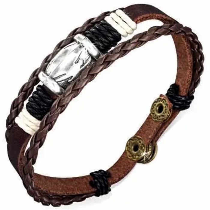 Armband "Stylish Leather"