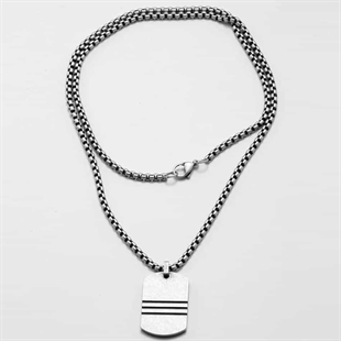 Larci-Halskette aus Oxy-Stahl.
