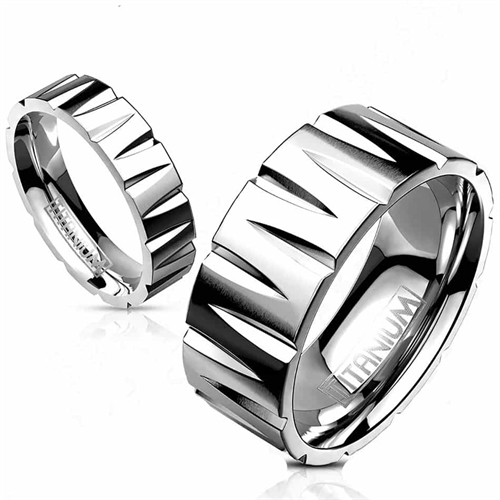 Schöner Ring "Titanium"