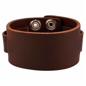 Vintage Snap Lederarmband schwer