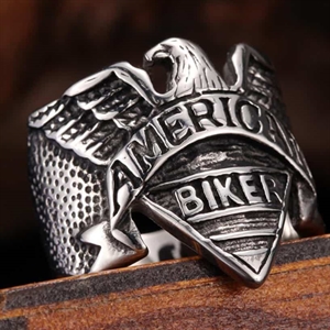 Amerikanischer Biker-Ring