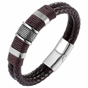 DB Classic Brown Crawe Lederarmband.