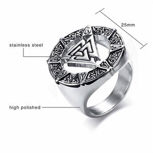 Nordisches Zeichen Wikinger Ring
