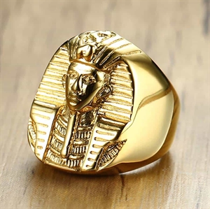 Pharaonenring vergoldet