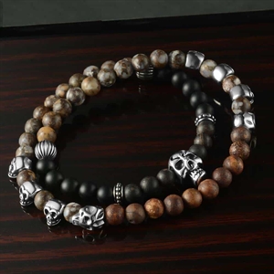 Luxpearl-Armband mit natürlichen Perlen.
