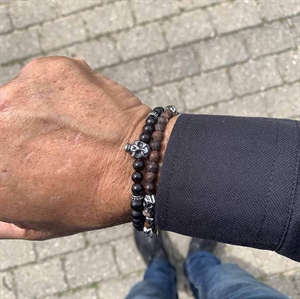 Luxpearl-Armband mit natürlichen Perlen.