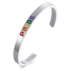 Armspange Pride Armband aus Edelstahl.