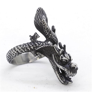 Fingerring "China Dragon" Stahl