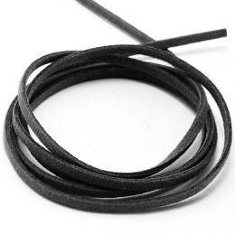 Lederband schwarz (100 cm)