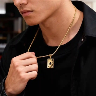 Spar Es Halskette alte Schule 55cm