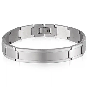 Twelve Stahl Herrenarmband