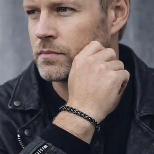 Stahlarmband für Männer