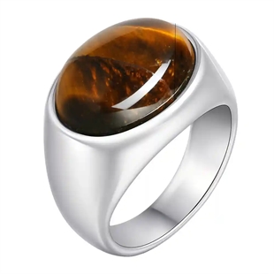 herrenring tigerauge