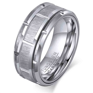 Zerbo Ring aus Wolfram in coolem Design