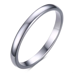 Dünner Ring aus Wolfram