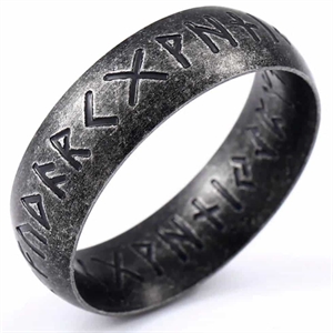 Rune Wikinger Ring Oxy